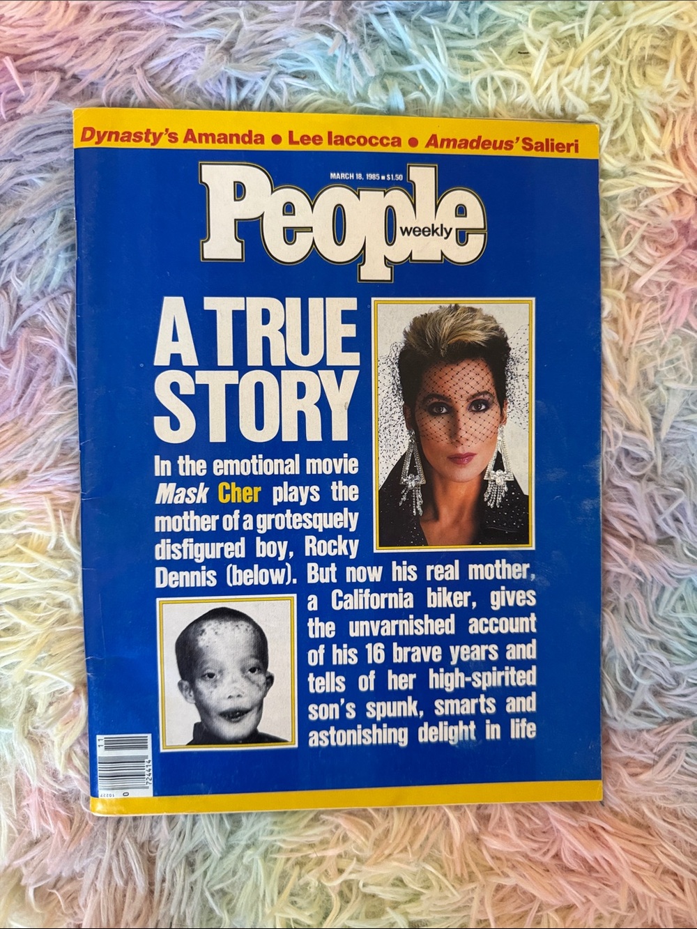 1985 People Magazine Cher Mask